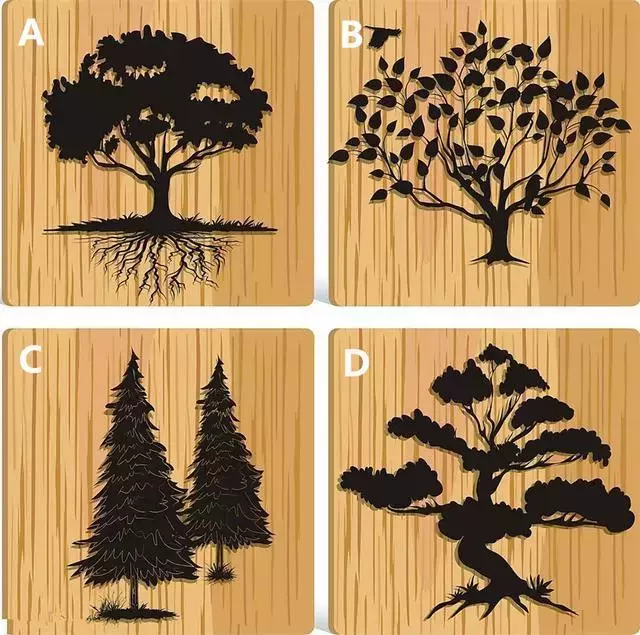 超准心測：4棵樹選1棵，測出你性格中最大的漏洞！你干測試嗎？