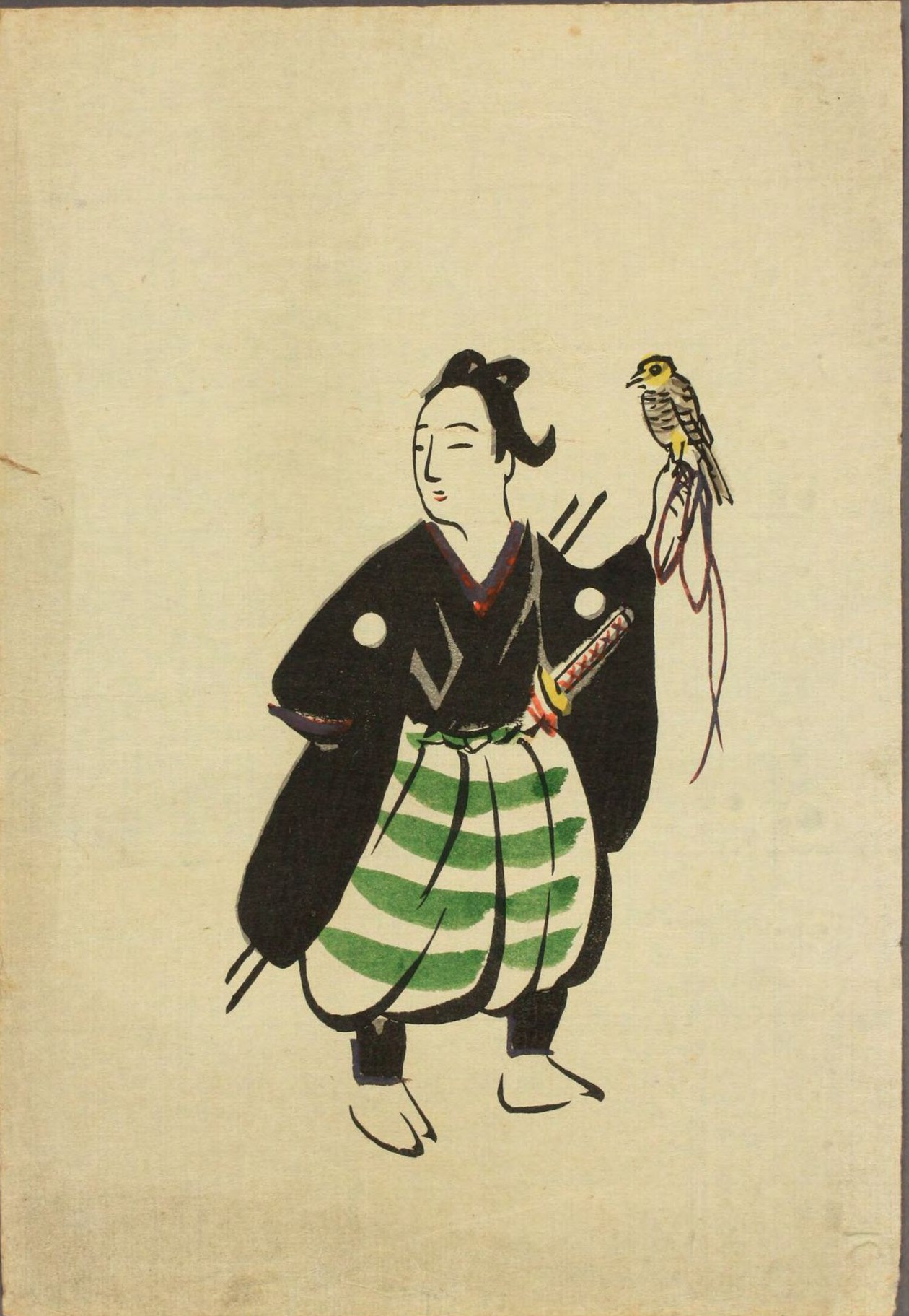 大津绘:日本漫画的起源,又称"鸟羽绘"