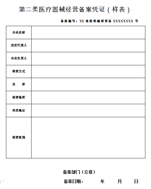 怎么办理二类医疗器械经营备案？