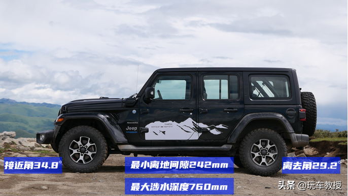375马力+大梁车身+尾门双开！全新Jeep牧马人4xe试驾