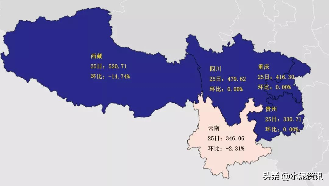 累计下调90-100元/吨,预计水泥行情仍偏弱运行