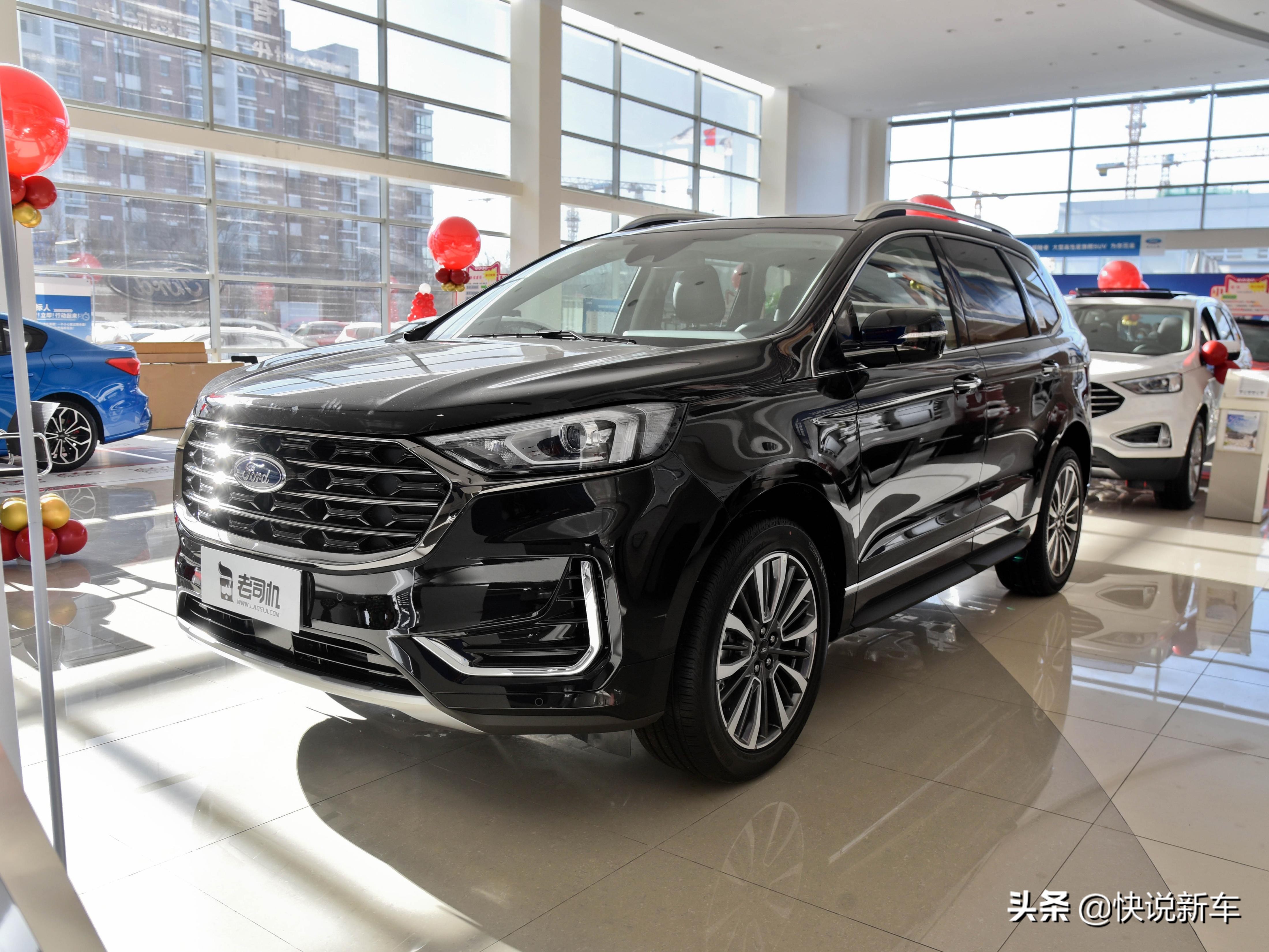 25万元美式大空间SUV，百公里油耗8.2L，实拍福特锐界