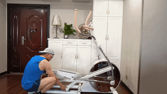 你只管運動，身材和健康交給TA，赤兔鏡面全尺寸橢圓機