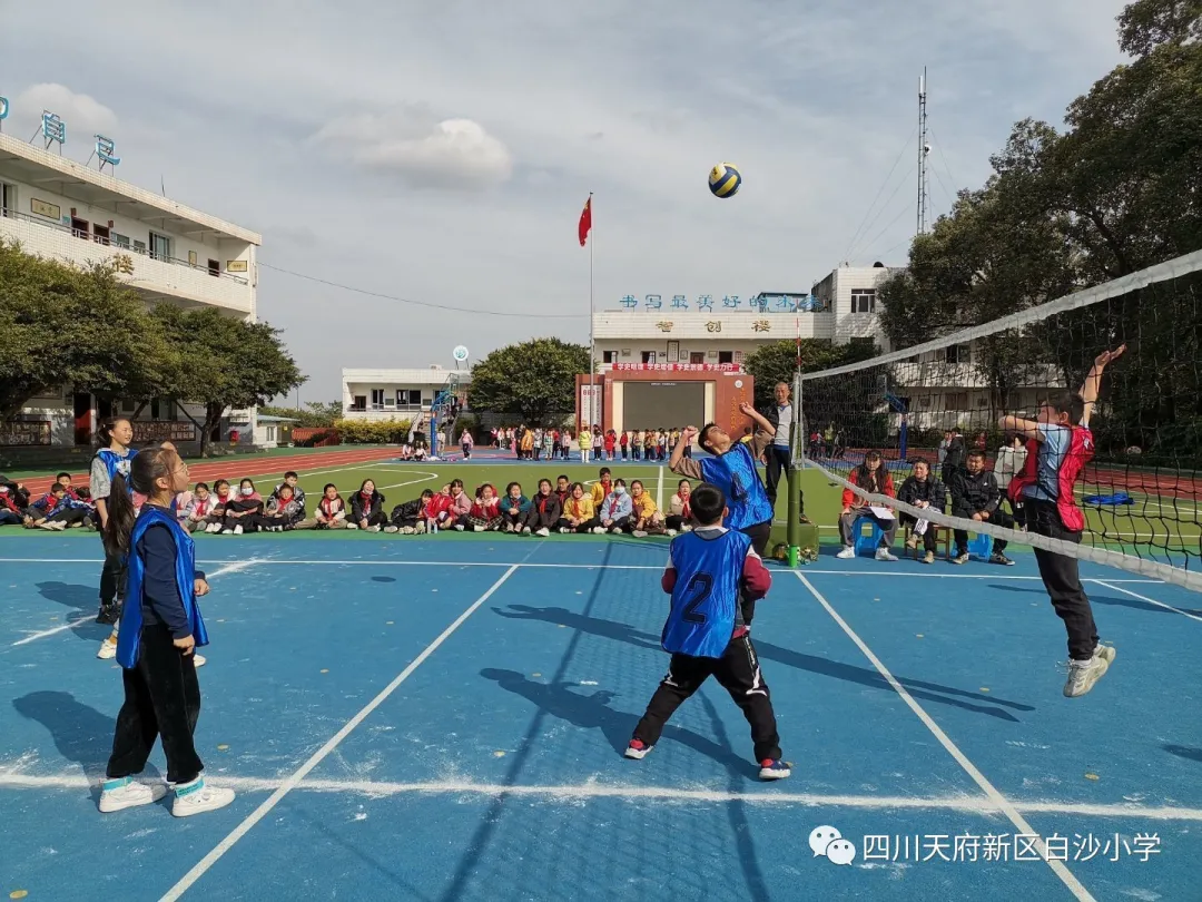 齐心协力，创造奇迹——四川天府新区白沙小学排球联赛