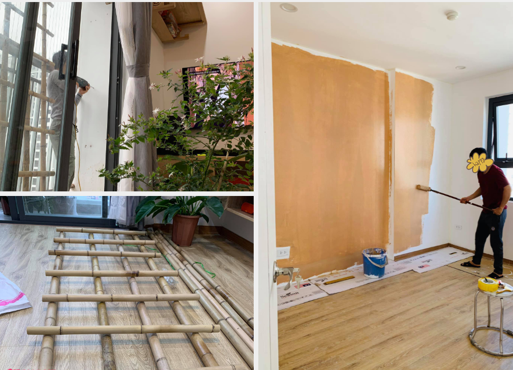 花光積蓄買房，裝潢費能省就省，歷時3個月終於完工，只花了5.5萬