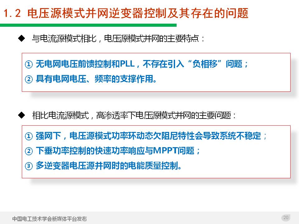 技术报告：高渗透率新能源发电并网逆变器的阻抗自适应双模式控制