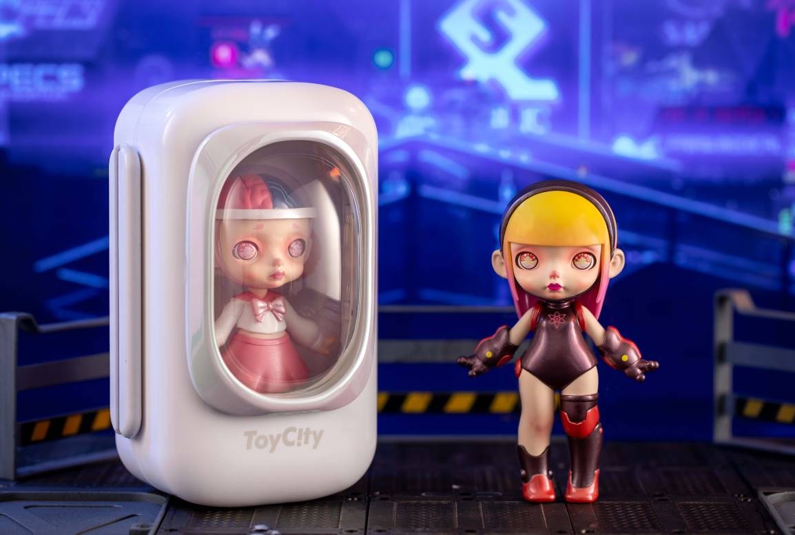 玩具城市太空舱Laura赛博朋克系列，与你“轻潮”出发