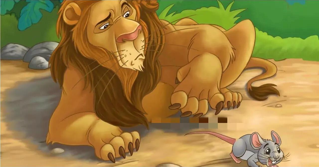 英语学习#小故事#Short Stories for Kids《The Lion and the Mouse》