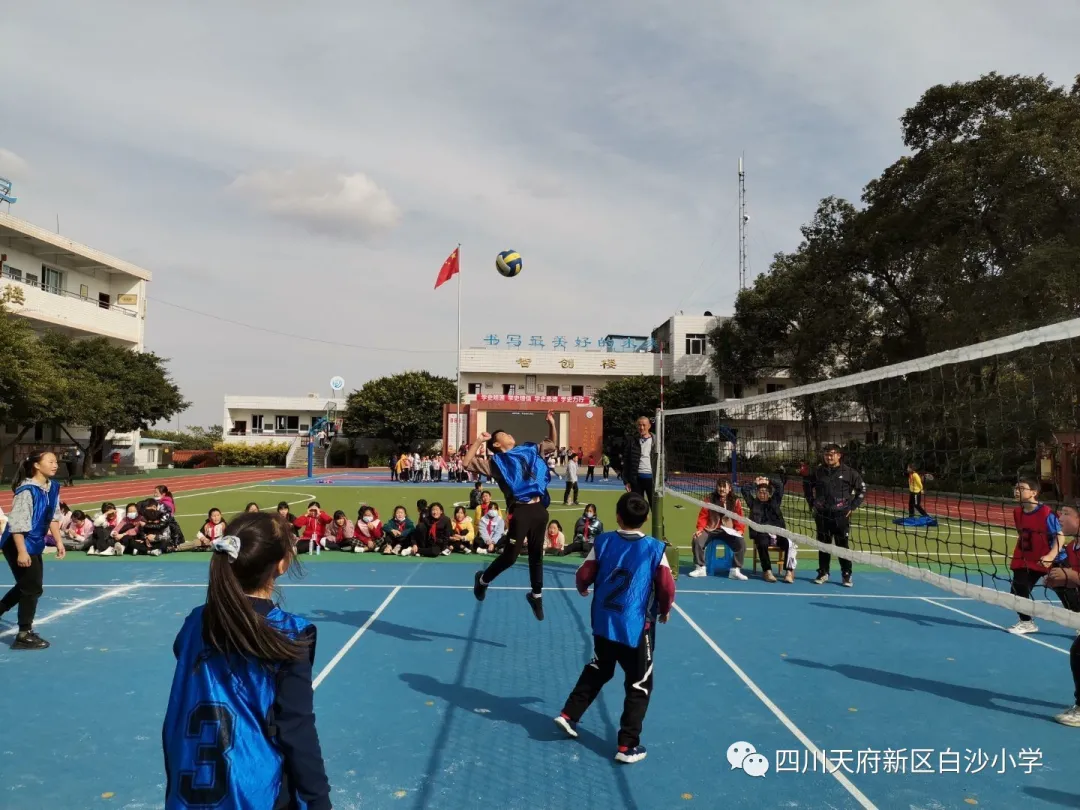 齐心协力，创造奇迹——四川天府新区白沙小学排球联赛