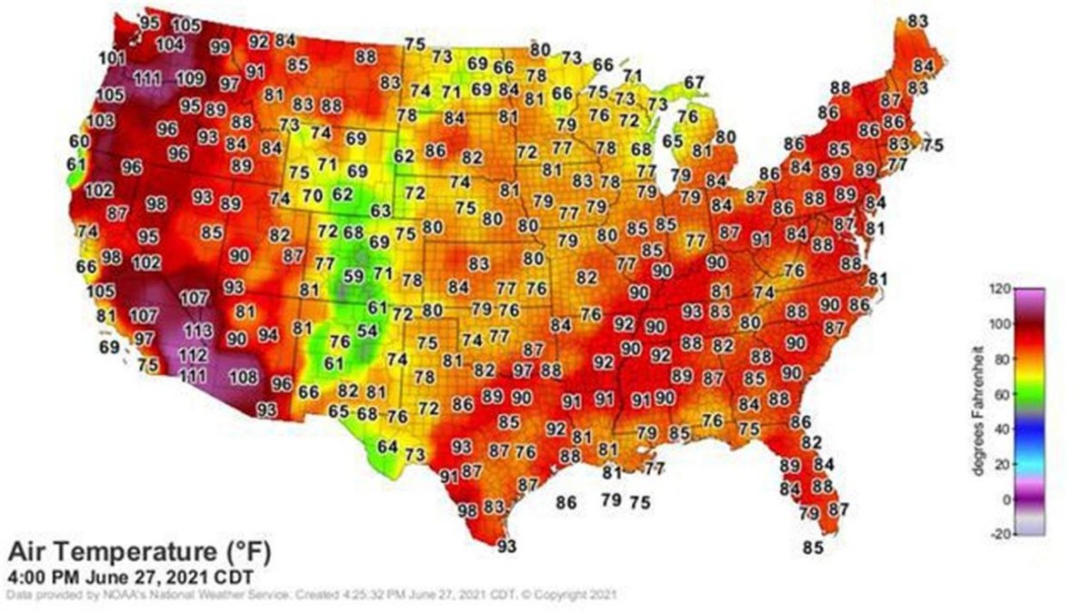 突破40℃高温，为何美国西雅图“宁死”也不装空调？是电费太贵？