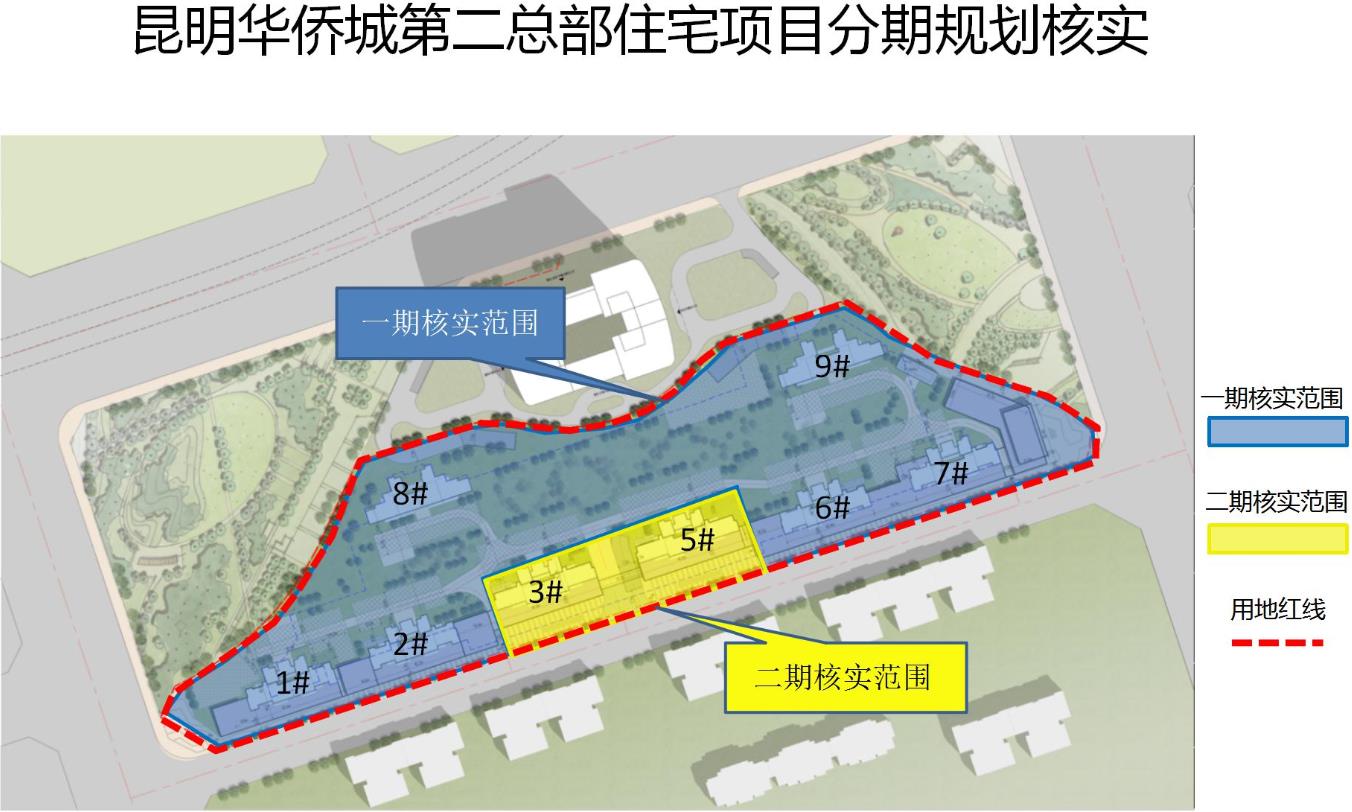 昆明华侨城第二总部住宅项目分期核实发布