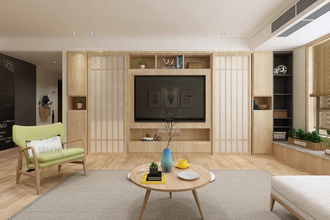 客廳裝潢想要高級，電視牆就要做對稱設計