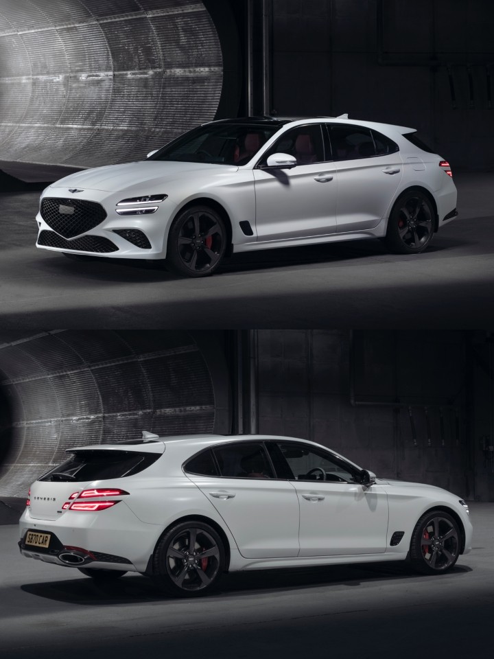 不输RS 6的英气，现代 Genesis G70 Shooting Brake有点帅