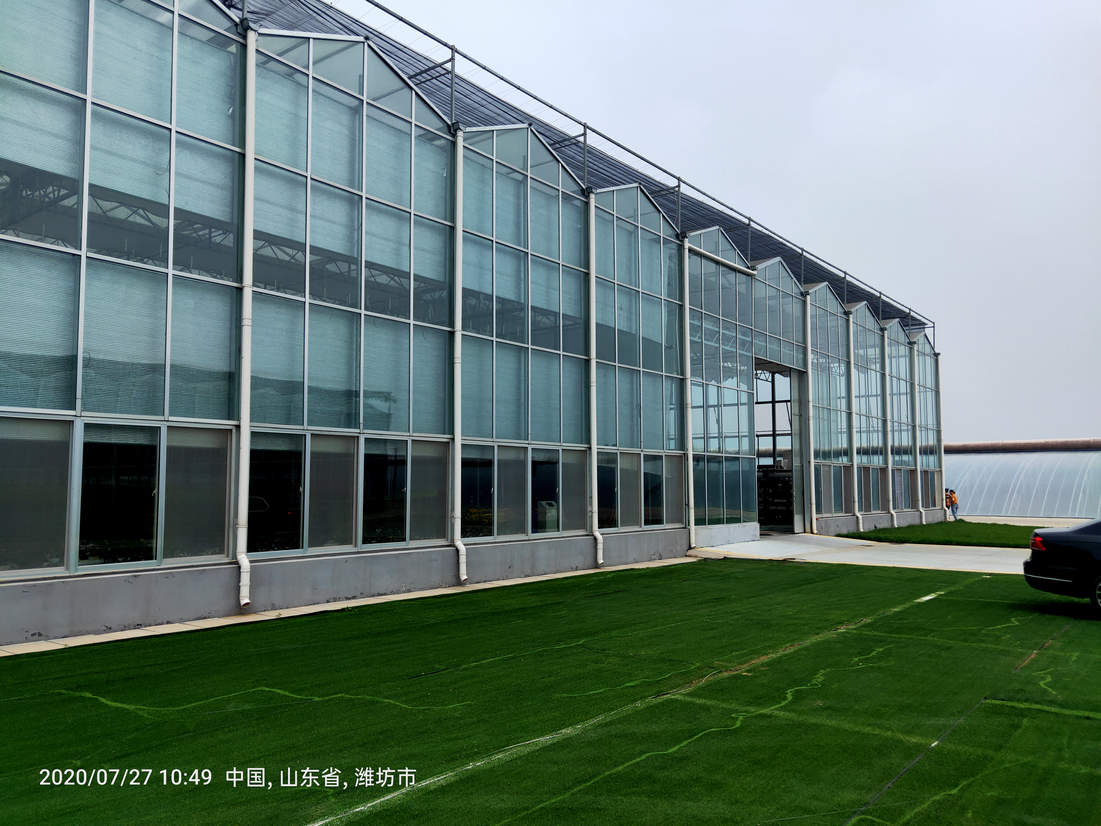 送风距离可达二百四十九米的新型风机水帘降温模式