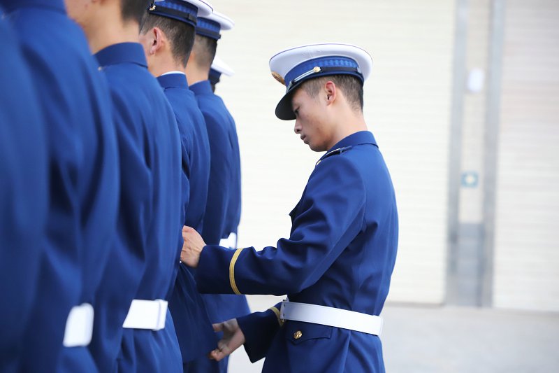 促养成 树新风丨西峰大队队列训练