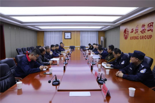 陕西省食品安全执法工作督导调研组莅临西凤股份公司开展调研活动
