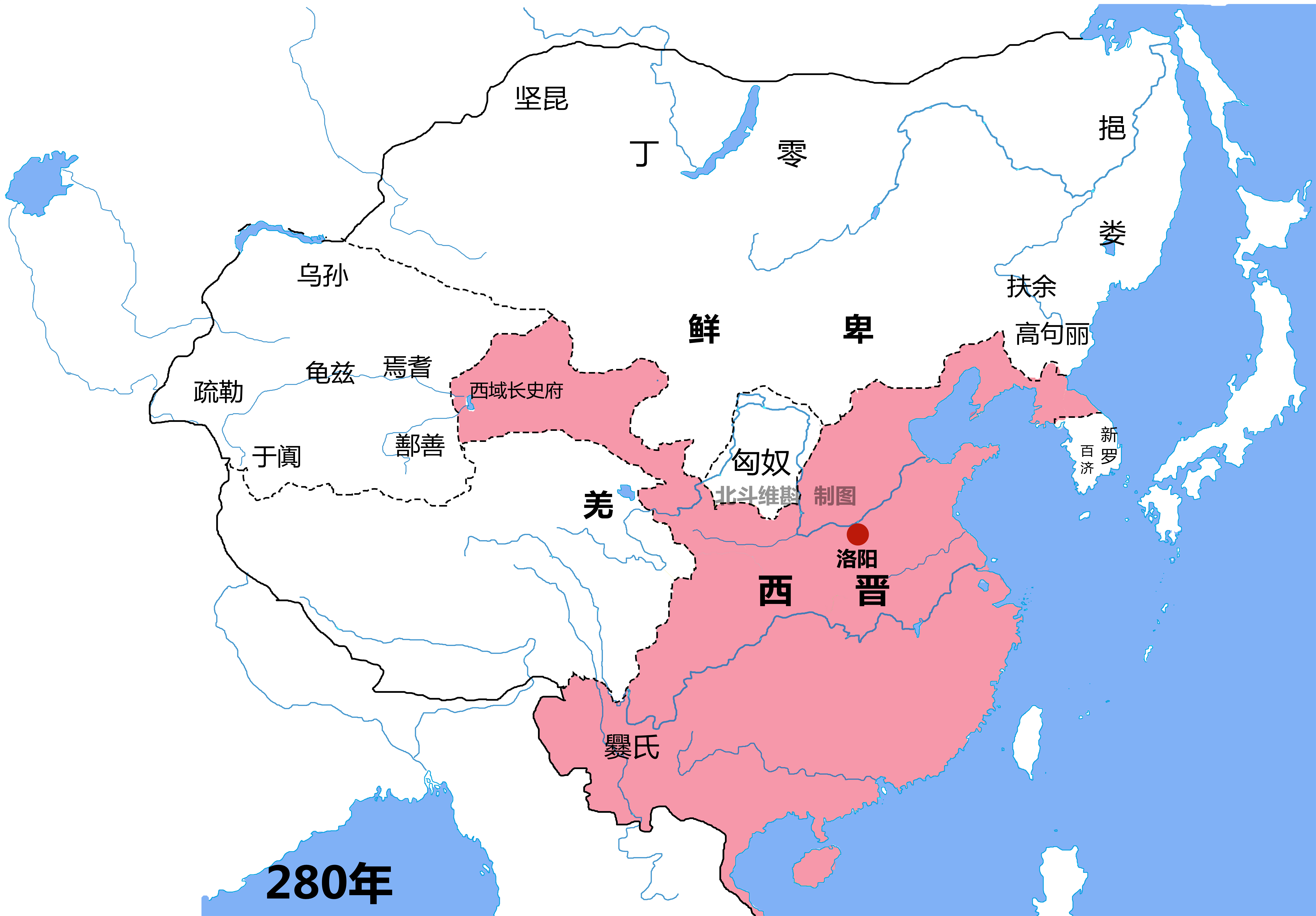 漢末十三州地圖(從地圖看三國的演變)_東方瑞麗網