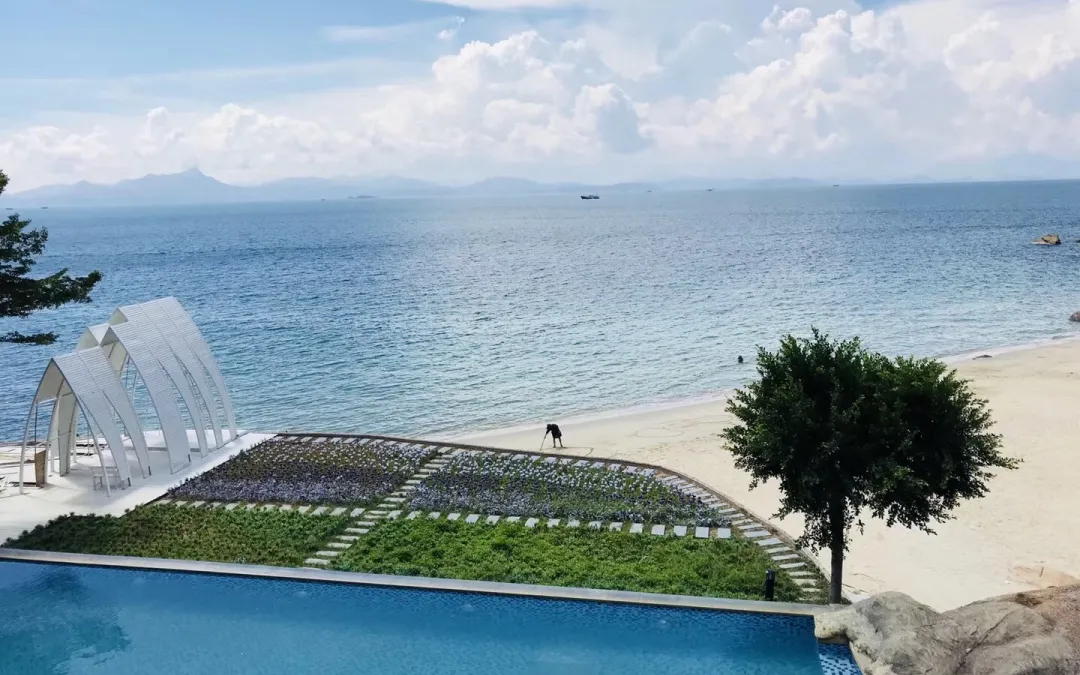 深圳柚柑湾顶级度假村放大招,别墅房 纯净沙滩 早餐,重点是便宜