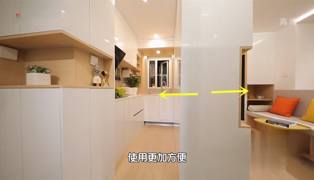 【親子宅設計精選】北京48㎡，跨國夫妻花38萬打造3室4廳，住下3代6口人，太厲害了
