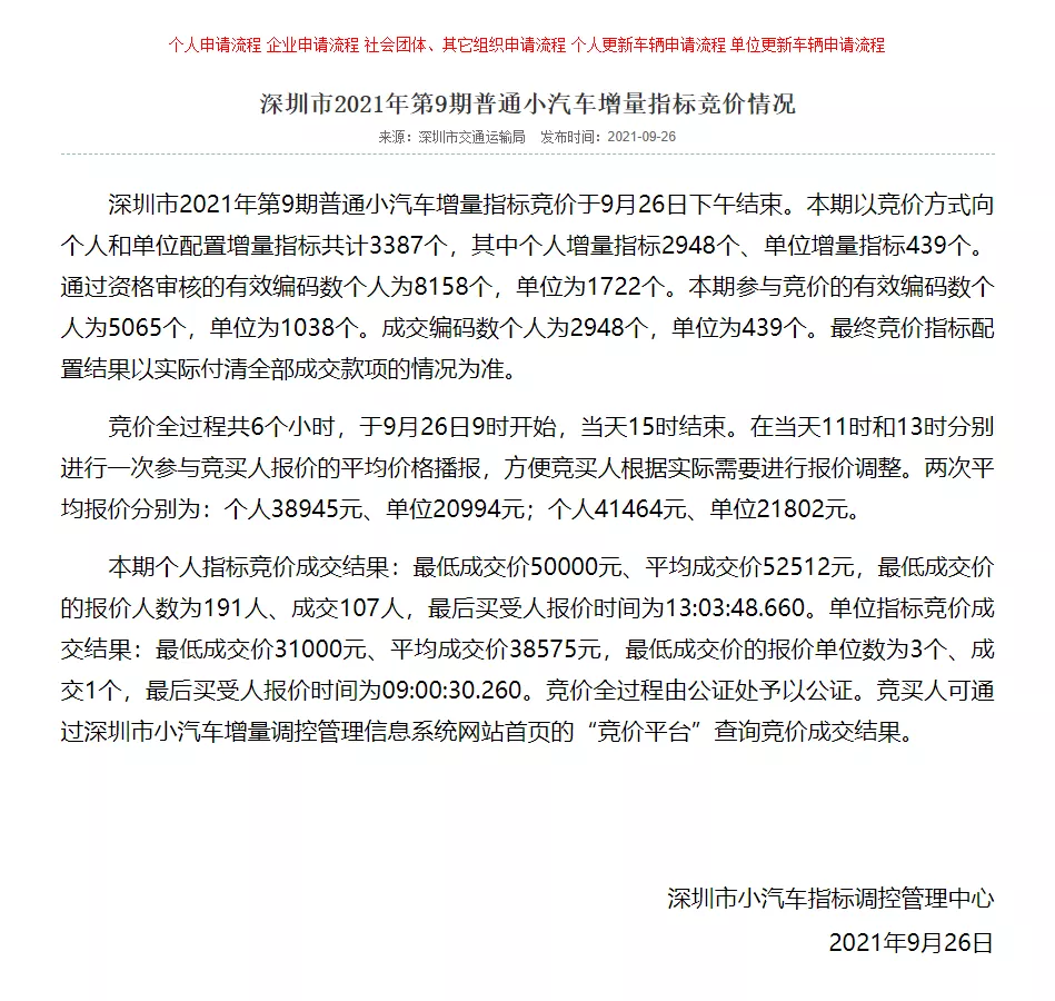 2021年外地户口,上深圳新能源车牌的条件