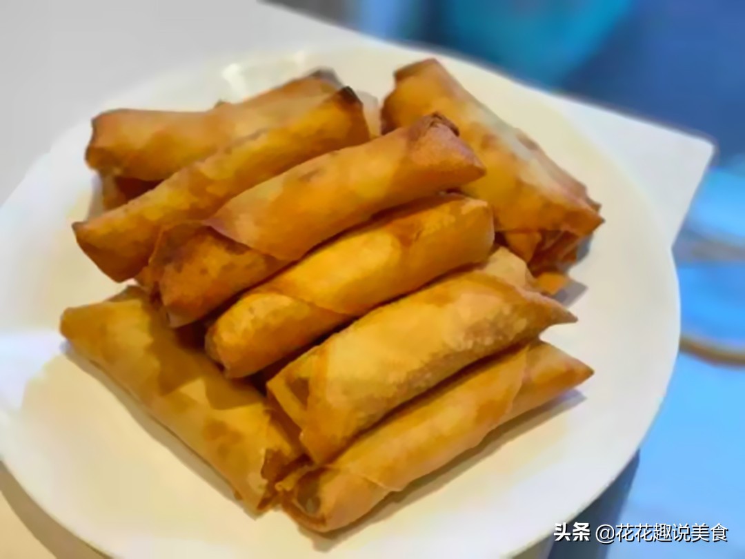 春节做春卷时，别忘记用这馅料，松脆鲜香嘎嘣脆，喜迎新春贺新年