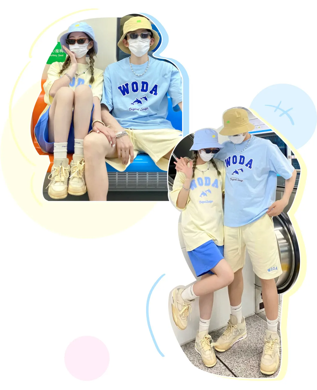 淘宝网短袖情侣装推荐(夏季新款情侣装哪款比较好)插图4 30套情侣装!巨好看!没男票的也要和姐妹一起安排