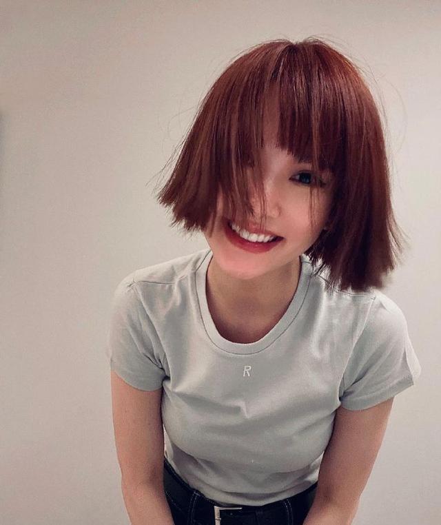 圆脸女生适合的5款短发,看着清爽利落又显脸小