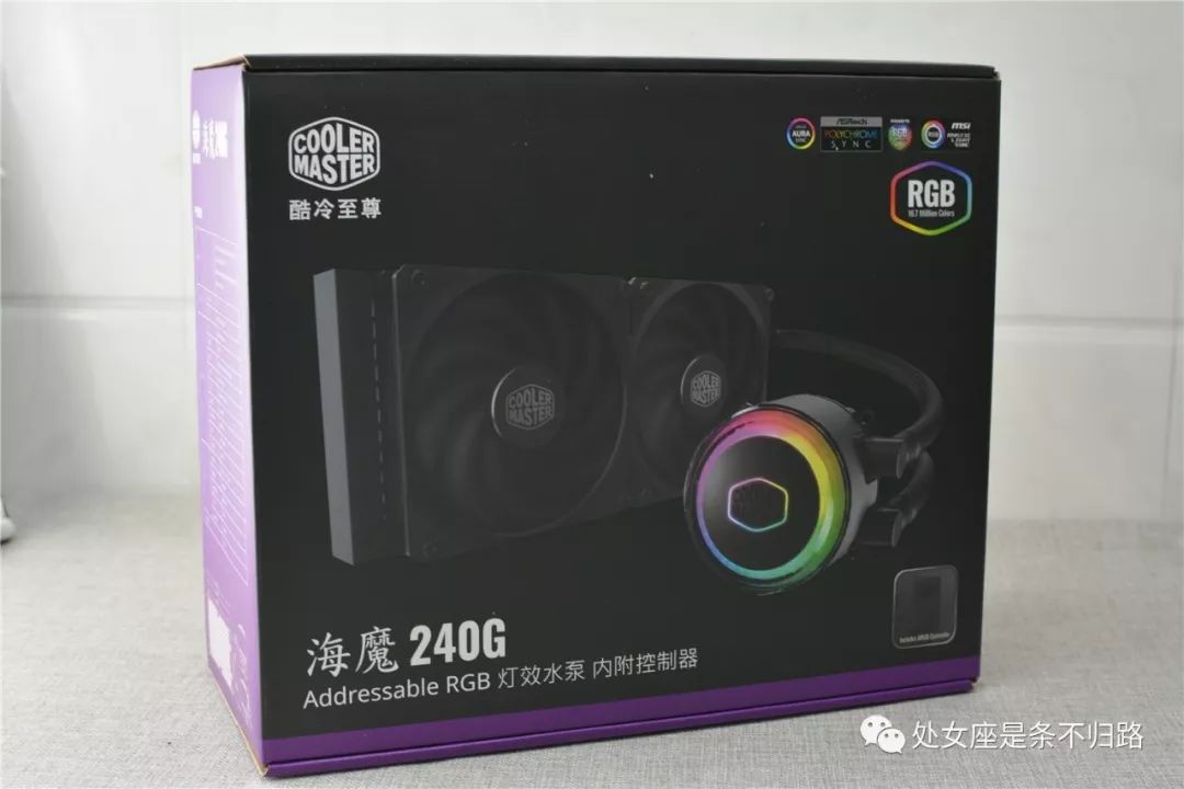 水冷升级换代——酷冷至尊海魔G240RGB一体式水冷装机分享