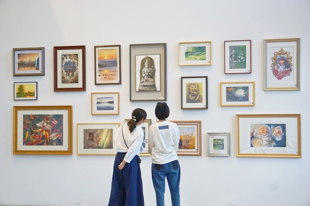 《在畫2021》黃有維和他的學生水彩作品群展盛大開幕