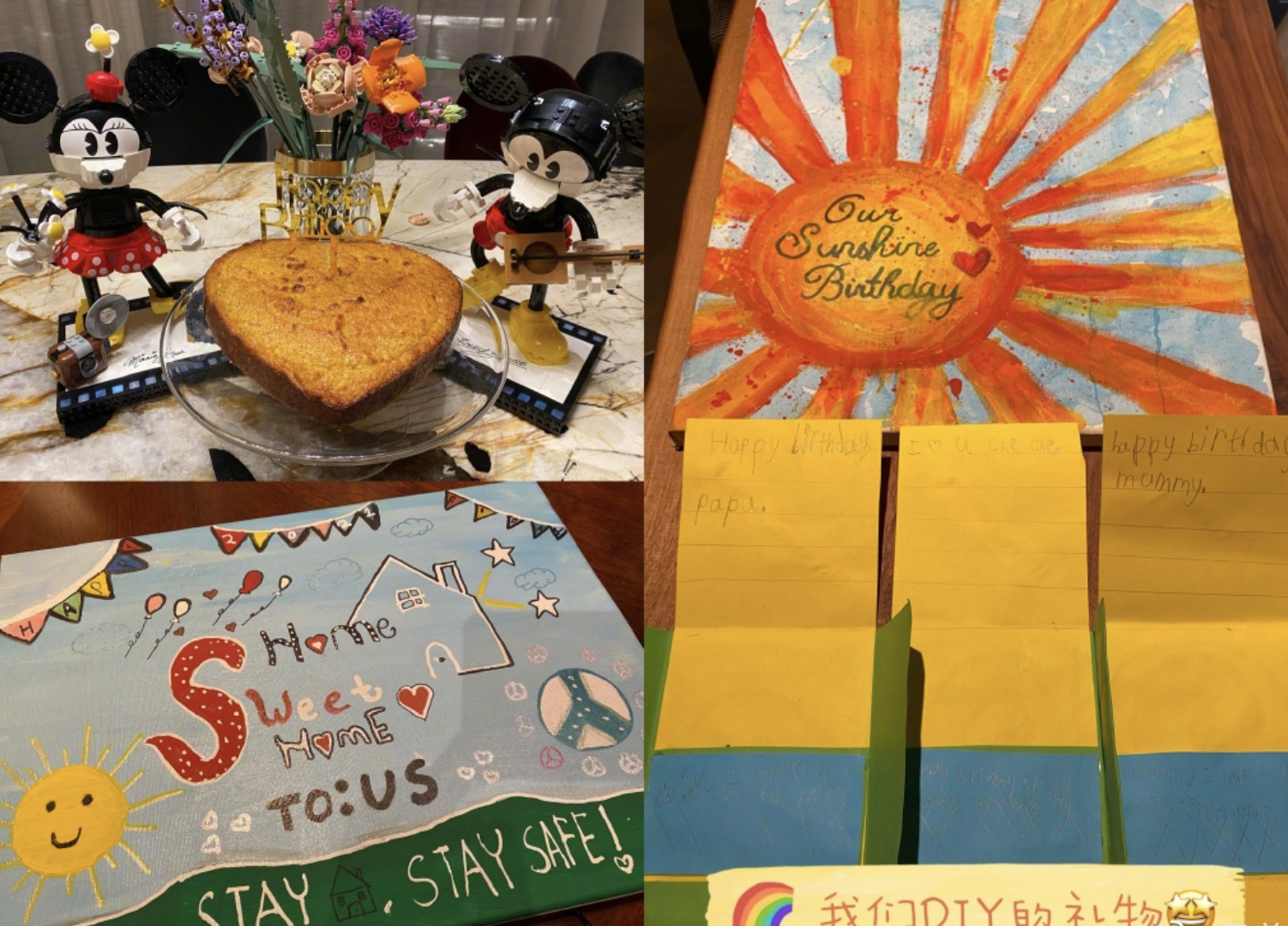 吴尊一家四口同庆生，捐献1000套防护服，称助人是最好的礼物