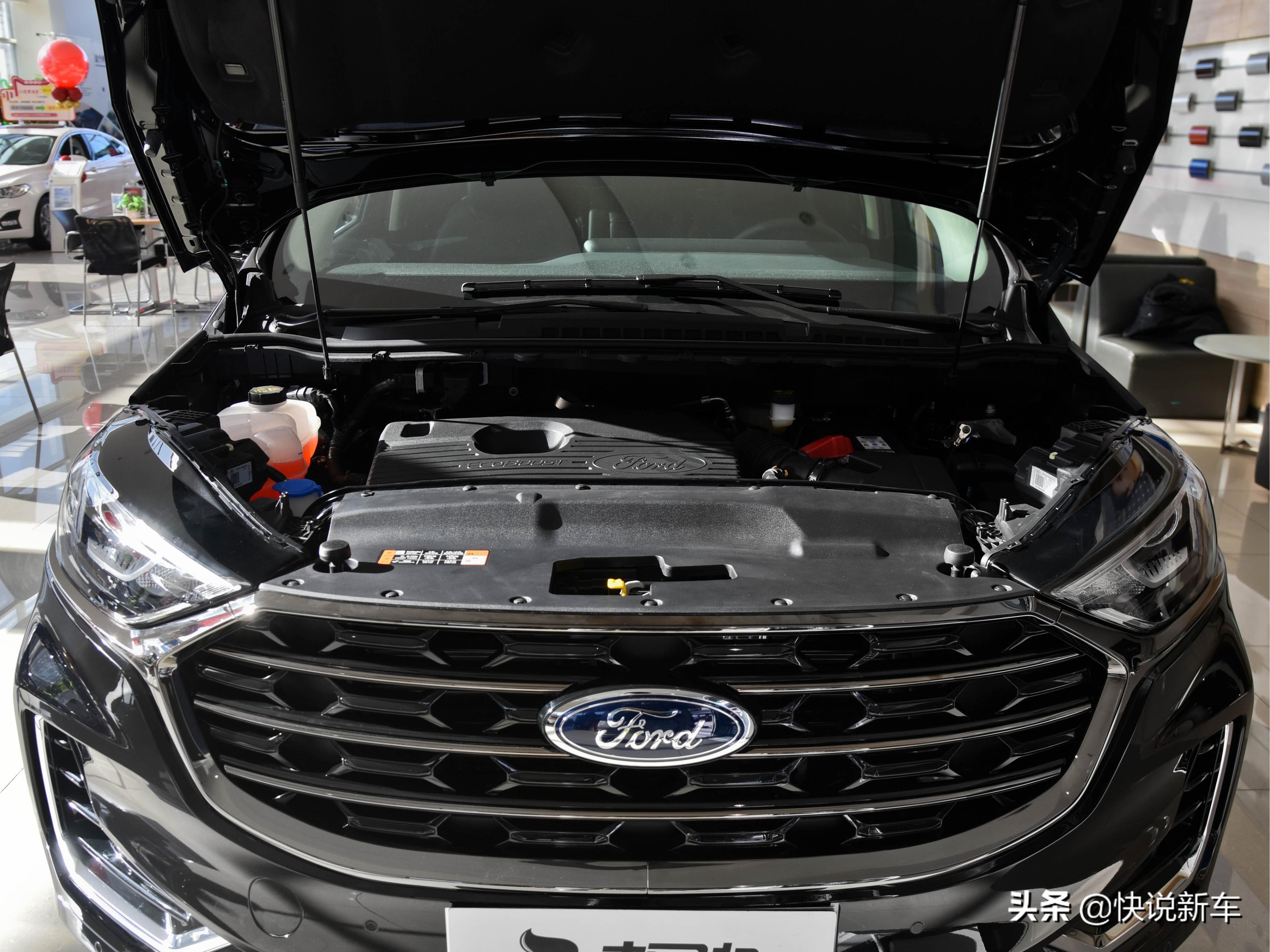 25万元美式大空间SUV，百公里油耗8.2L，实拍福特锐界