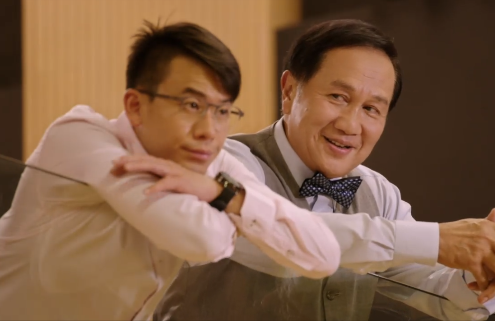 相识半世纪 Tvb两大老戏骨石修郭锋相聚 相差三岁被指像两代人 天天看点