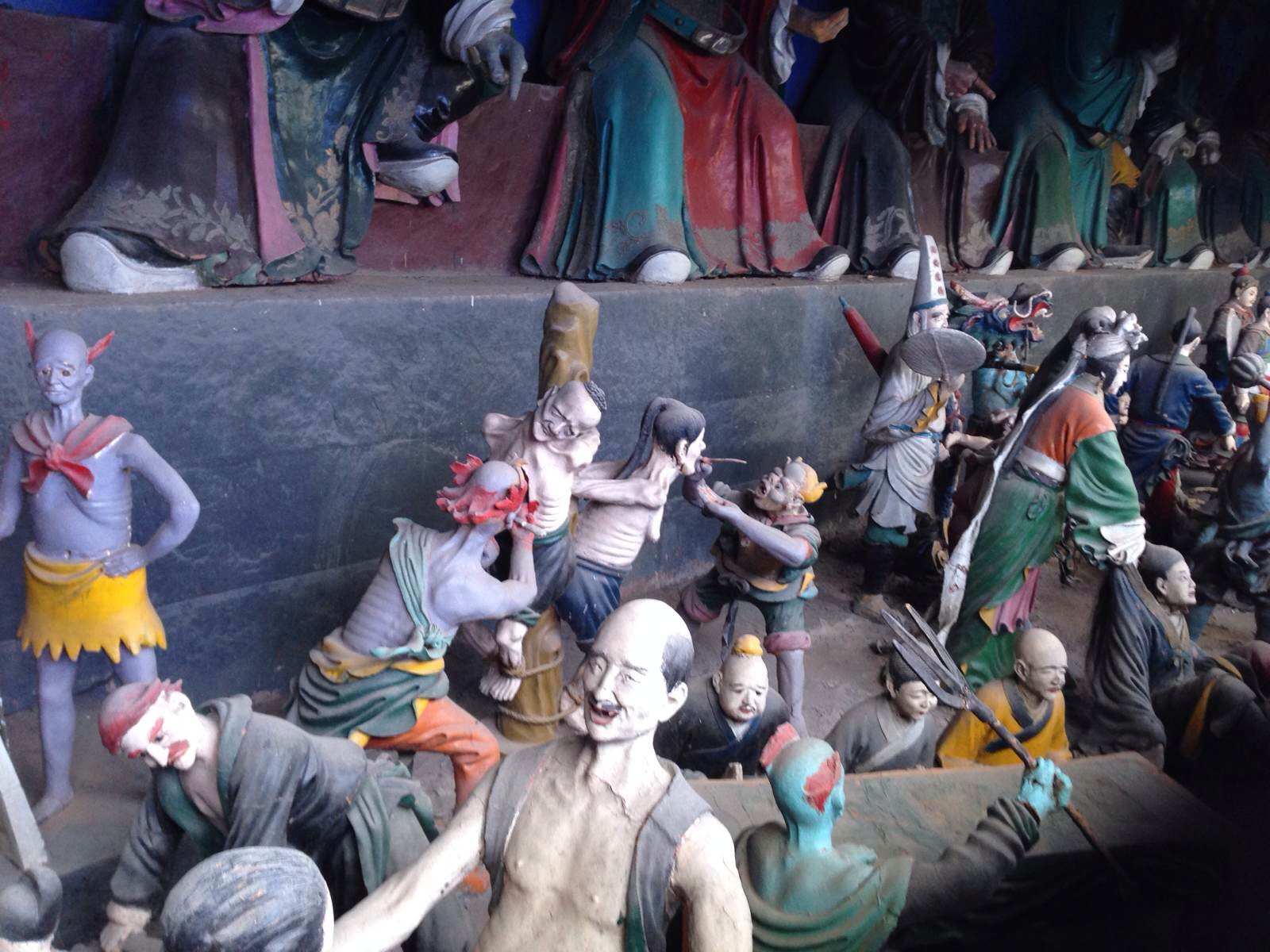 我国真正的"鬼城"景区,拥有我国最全面反映阴间的建筑群