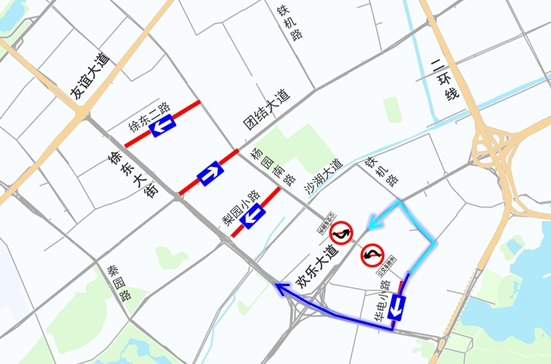 11日起，这些路段即将开始施工，请注意绕行哦