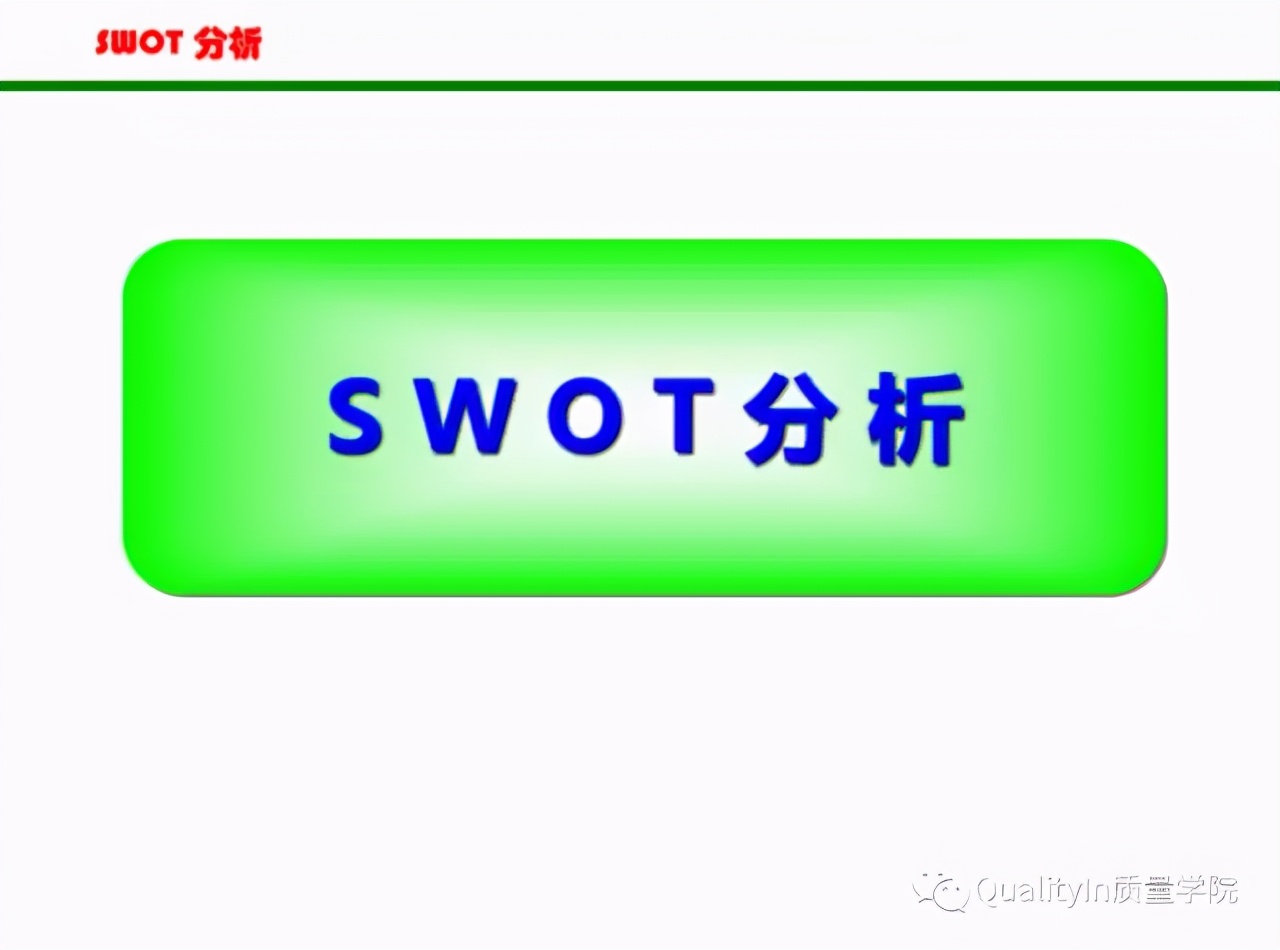 SWOT分析法详解，简单实用