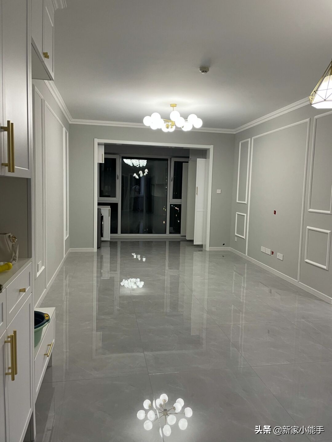 不懂裝潢別亂來，看她家新房，全屋網紅色，還沒家具就很漂亮了