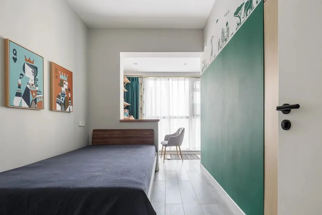 儿童房这样设计，颜值与实用共存，从小住到大都没问题