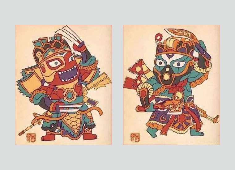 即将消失的民间信仰守卫门户的神灵——门神
