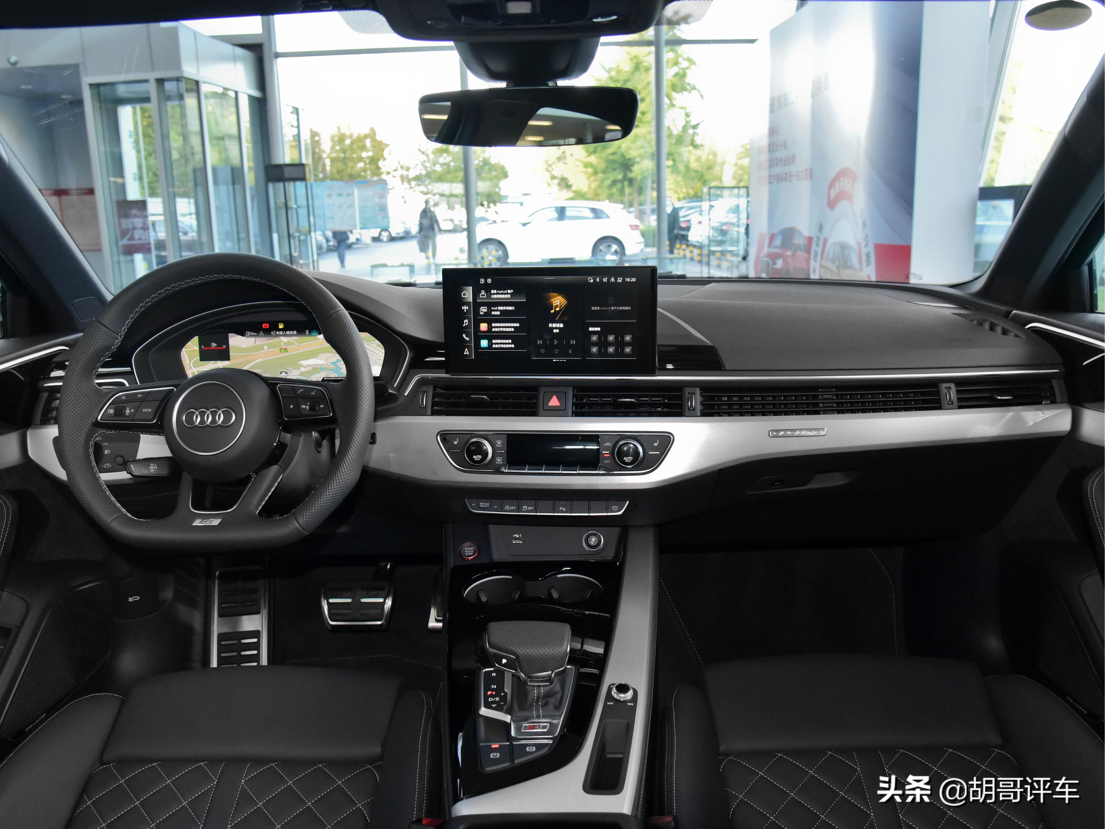 零百4.7s，外观时尚，动力凶猛，轴距超2米8，实拍奥迪S4