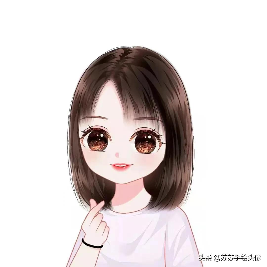 换个头像吧,好看可爱的卡通头像,每个女孩都有一颗少女心