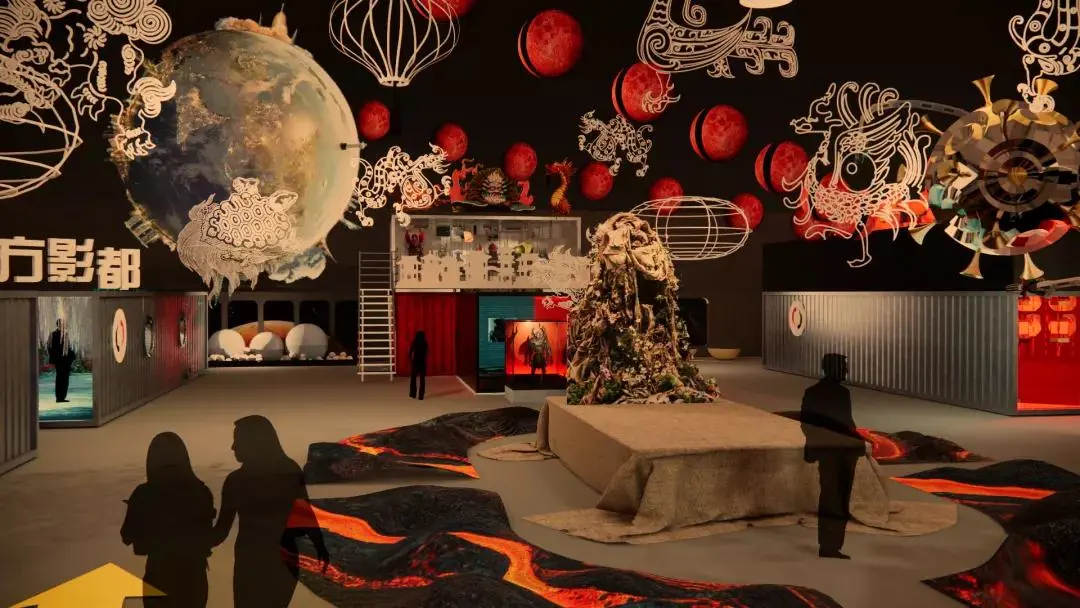 生命之色电影装置艺术展带你走进奇幻世界