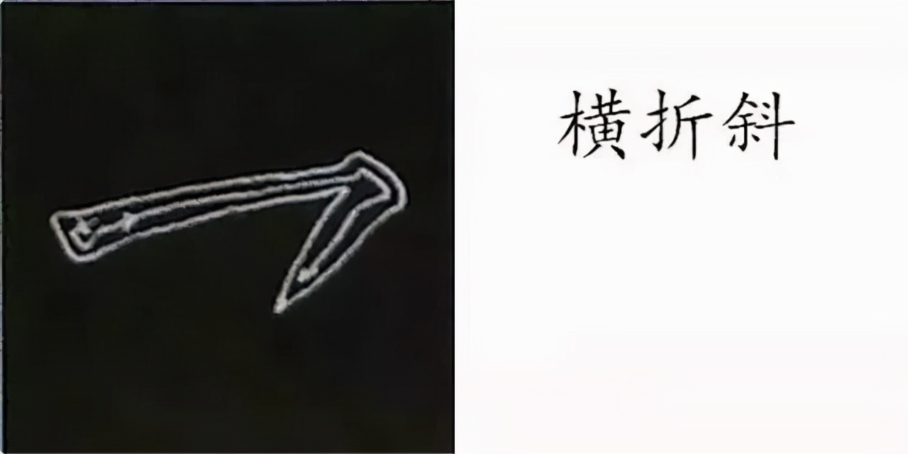 柳公权楷书基本笔画的写法