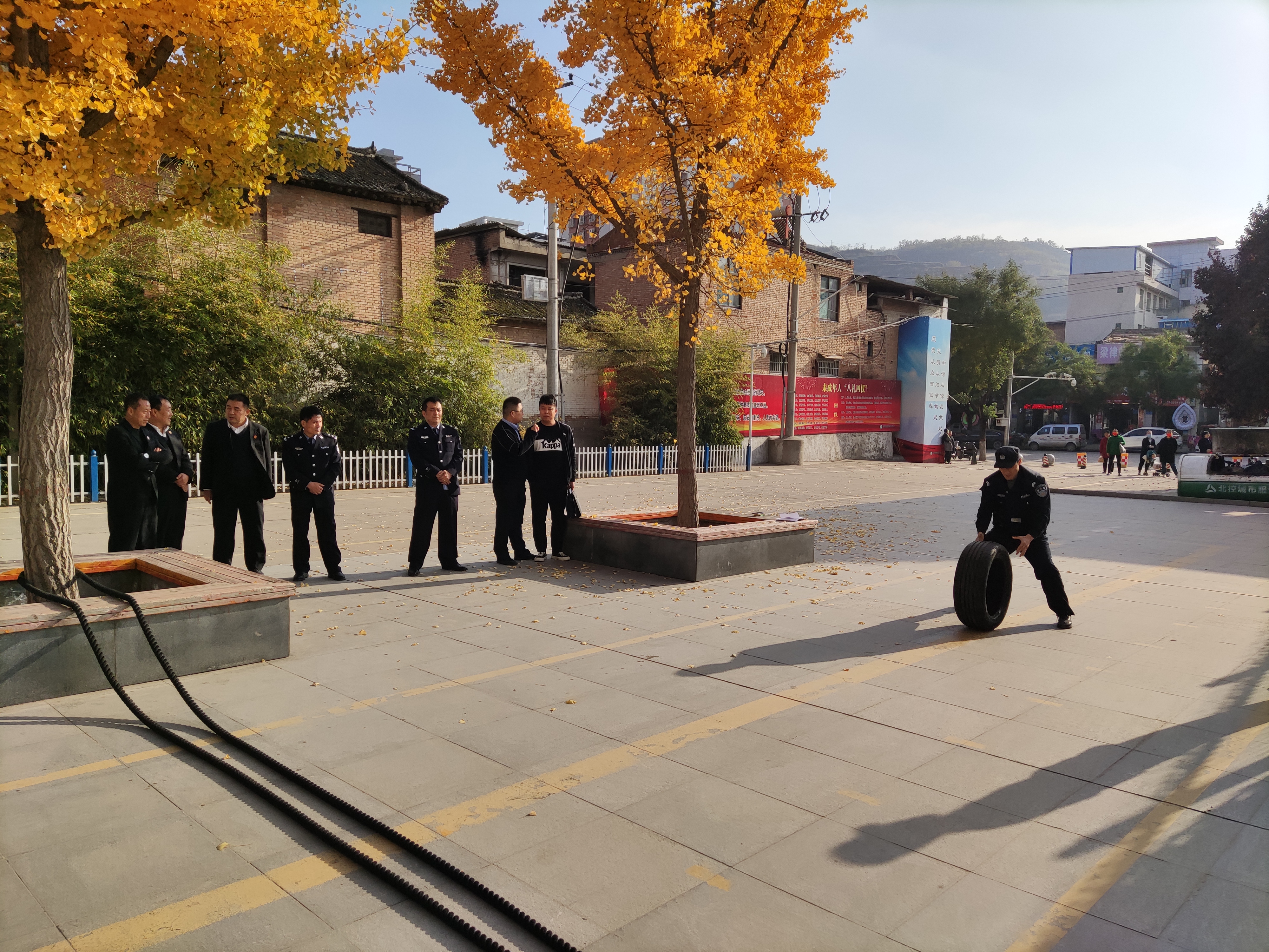 彬州市人民法院司法警察大队召开警务工作会议