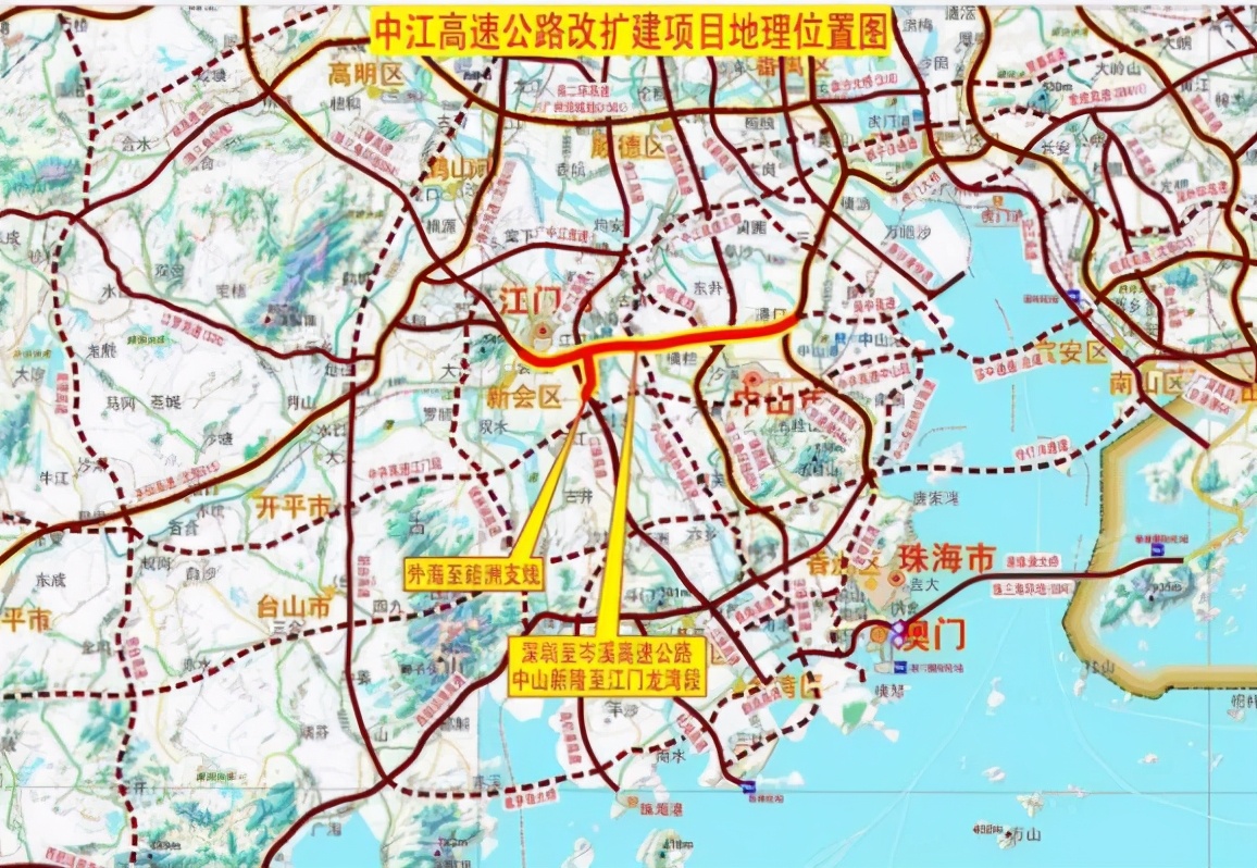 广东改扩建一条“高龄”高速公路，车道拓宽一倍，实现双向8车道