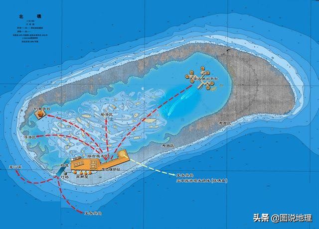 北礁可发展成20平方公里的大岛，对防止越渔船渗透有重要意义
