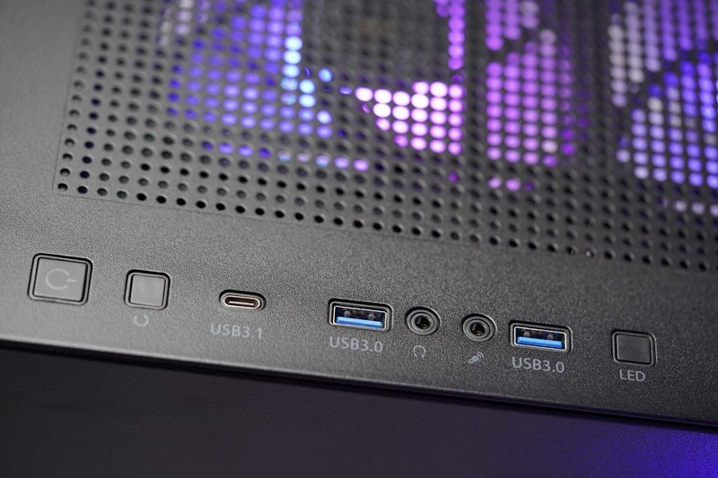 赛博朋克电竞风，5800X+6700XT 3A平台静音游戏主机分享