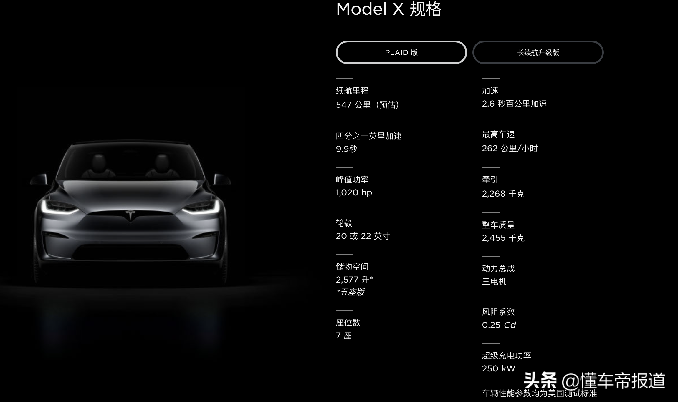 新车｜特斯拉新款MODEL X官图解析，相比老款有哪些变化？
