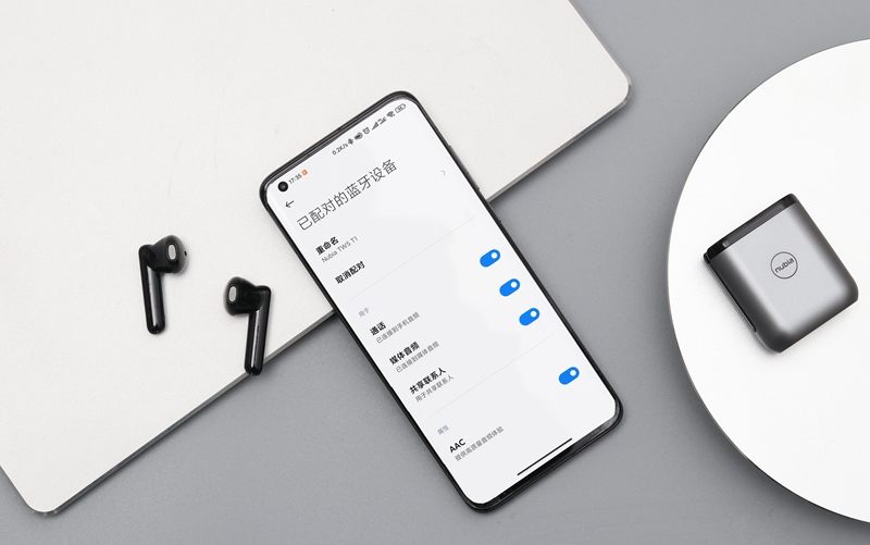 努比亞新音T1真無線藍牙耳機體驗：時尚側(cè)滑無蓋設計，30小時續(xù)航