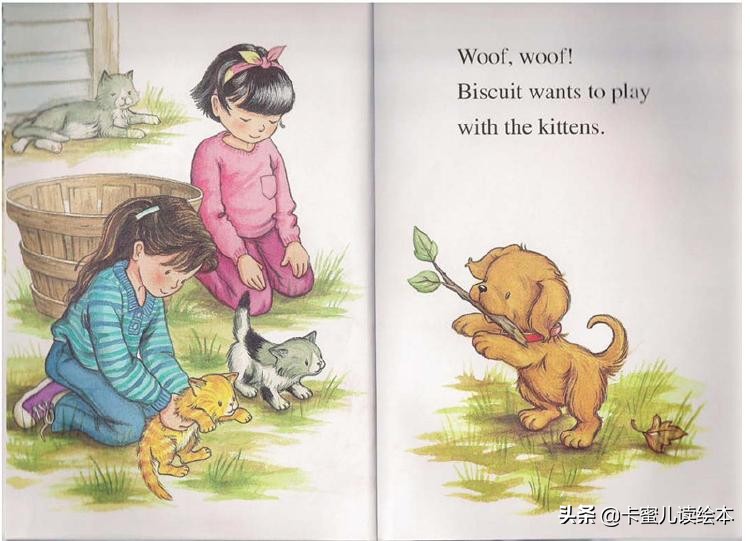 英文有声绘本《Biscuit wants to play》小饼干想要玩耍