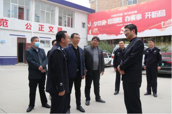 渭南市委政法委来华阴开展政治督察和平安建设调研督导